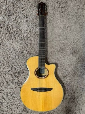 YAMAHA NTX900FM ELECTRIC CLASSICAL GUITAR THIN BODY SOLID SPRUCE PICKUP CASE