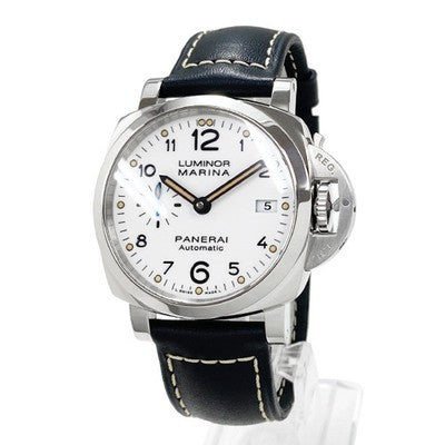 PANERAI LUMINOR MARINA 1950 3 DAYS PAM01523 SR COWHIDE WHITE SMALL SECOND