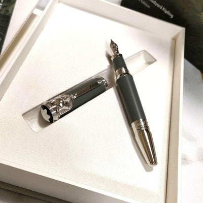 MONTBLANC WRITERS EDITION 2019 RUDYARD KIPLING FOUNTAIN PEN MEDIUM NIB W/BOX