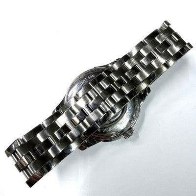 HAMILTON H325150 JAZZMASTER VIEWMATIC AUTOMATIC SKELETON BACK STEEL WATCH USED