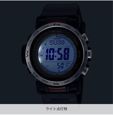 CASIO PRO TREK CLIMBER LINE MEN'S WATCH PRW-35-1AJF BLACK TESTED JAPAN USED F/S