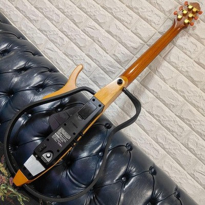 YAMAHA SLG-100S SILENT GUITAR STEEL STRING TRAVEL ACOUSTIC ELECTRIC BLACK