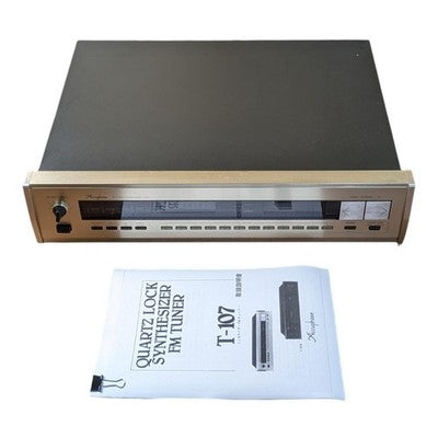 ACCU PHASE T-107 SYNTHESIZER FM STEREO TUNER HI-FI AUDIO COMPONENT TESTED