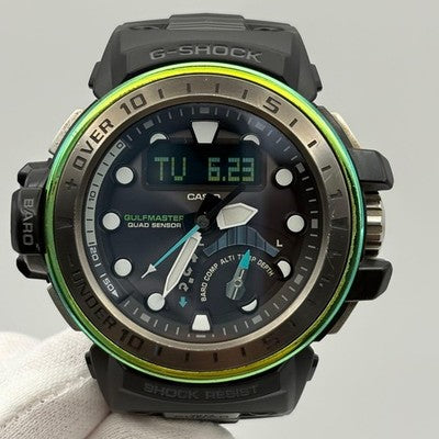 CASIO G-SHOCK GWN-Q1000MB-1AJF GULFMASTER MARINE BLUE LIMITED RARE SERVICED