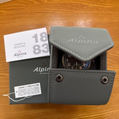 ALPINA STARTIMER PILOT AL-525G4TS6 AUTOMATIC 44MM GRAY DIAL SWISS MADE WATCH