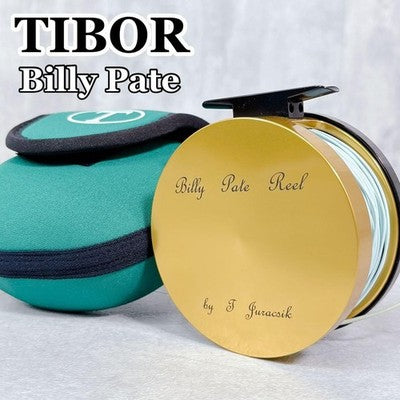 TIBOR TED JURACSIK BILLY PATE RIGHT HANDED FLY REEL NEAR UNUSED W/ CASE RARE