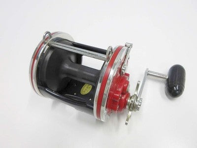 PENN 114HLW 6/0 WIDE SPOOL OCEAN FISHING TROLLING REEL MADE IN USA RED BLACK