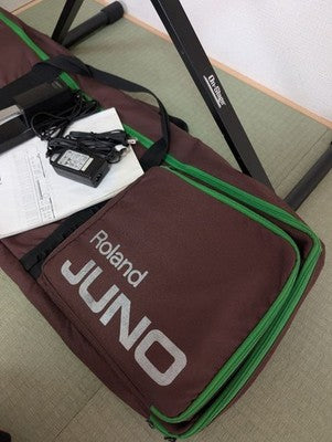 ROLAND JUNO-DI SYNTHESIZER KEYBOARD 61-KEY W/ STAND ADAPTER MANUAL FROM JAPAN