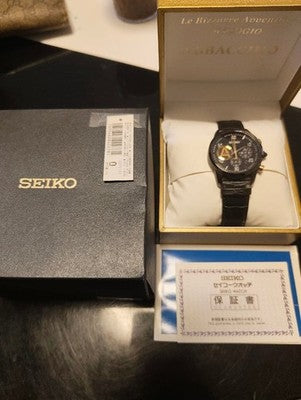 SEIKO SBPY111 JOJO'S BIZARRE ADVENTURE ABBACCHIO LIMITED WATCH W/ BOX JAPAN