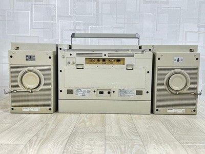 SHARP MR-990 MELODY SEARCHER W BOOMBOX RADIO KEYBOARD MAINTENANCED WORKING RARE