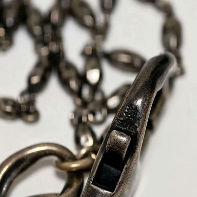 BLOODY MARY ARENA WALLET CHAIN 925 SILVER BLACK COATING JAPAN LUXURY RARE