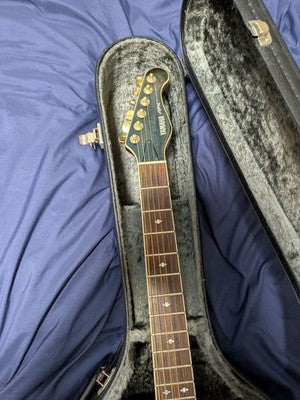 YAMAHA APX-10CS ACOUSTIC ELECTRIC GUITAR SUNBURST WITH HARD CASE　AS IS