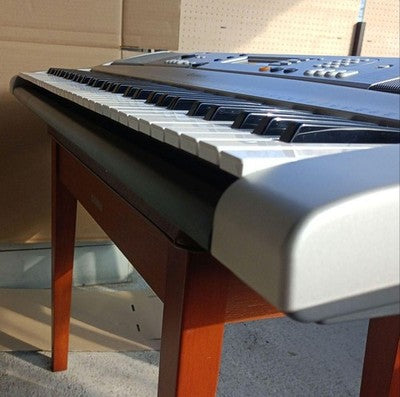 YAMAHA PSR-E313 61-KEY PORTABLE KEYBOARD W/ ADAPTER MUSIC STAND UNUSED TESTED