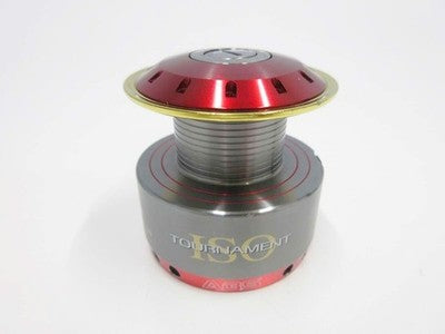 DAIWA TOURNAMENT ISO Z3000LB SPOOL SPINNING REEL PARTS RED EXCELLENT+++++