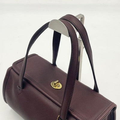 COACH EXCELLENT CONDITION OLD COACH 9045 LEATHER 2WAY BAG TURN LOCK & SHOULDER