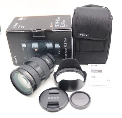 SONY FE 24-70MM F/2.8 GM G MASTER LENS SEL2470GM  W/BOX FROM JP