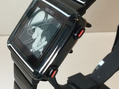 LUPIN THE THIRD SEIKO S771-0AA0 SBPA007 DIGITAL WATCH - RARE MODEL FROM JAPAN