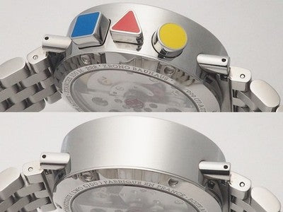 ALAIN SILBERSTEIN CHRONO BAUHAUS KB72 999 LIMITED EDITION WHITE/BLACK WATCH USED