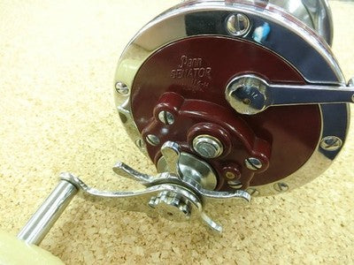 PENN SENATOR 114H TROLLING REEL MADE IN USA SALTWATER FISHING USED FROM JAPAN