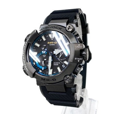 CASIO G-SHOCK MR-G FROGMAN MRG-BF1000R-1AJR TOUGH SOLAR RADIO BLACK TIDE GRAPH