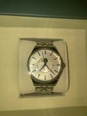 BALL WATCH TRAINMASTER MOON PHASE NM3082D-SJ-SL AUTOMATIC WATCH BOX PAPERS