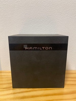 HAMILTON Jazzmaster H385150 Automatic Date Watch Stainless Steel Skeleton Back