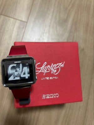 SEIKO SPIRIT SMART LUPIN III COLLABORATION LIMITED EDITION SBPA005 SOLAR WATCH