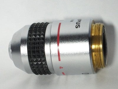 Olympus DPlan 4x 0.10 Objective Lens 160/0.17 For BH2 BHT BHS Series Excellent