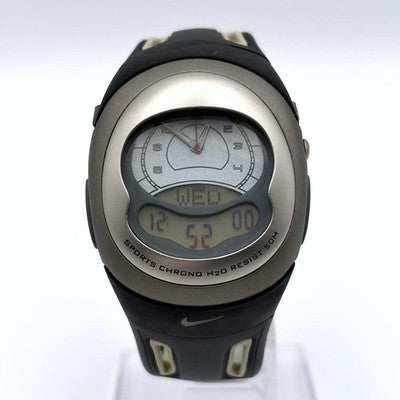 NIKE CROSS TRAINING ANA-DIGI QUARTZ MEN'S WRISTWATCH RUBBER BELT BACKLIGHT