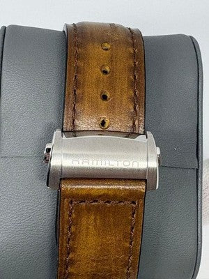 HAMILTON AMERICAN CLASSIC SPIRIT OF LIBERTY H42415541 AUTOMATIC BLUE WATCH BOX