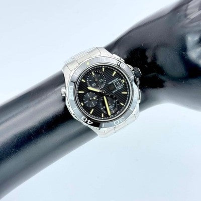 TAG HEUER AQUARACER CAK2111 CHRONOGRAPH AUTOMATIC WATCH,  WITH ALL ACCESSORIES.