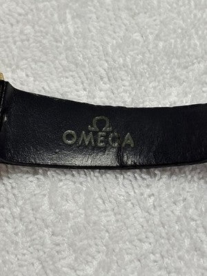 OMEGA 196.0120 DAY-DATE CAL.1345 GOLD DIAL 10KGF QUARTZ WATCH TESTED USED