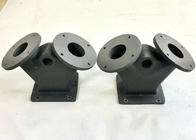 JBL 2329 DOUBLE THROAT ADAPTERS FOR 2-INCH DRIVERS PAIR USED JP
