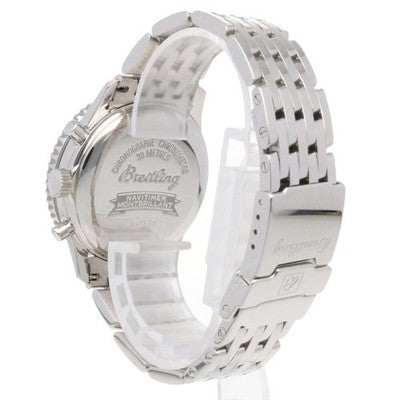 BREITLING NAVITIMER A41330 MONTBRILLANT WATCH STAINLESS STEEL WHITE 38.0MM