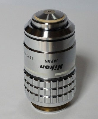Nikon NCF Plan 100x Oil Objective Lens NA 1.25 160/0.17 RMS For Optiphot Used