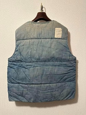 KAPITAL COUNTRY VINTAGE DOWN VEST L JAPAN USED CONDITION B LIMITED EDITION