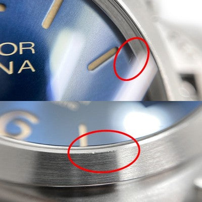 PANERAI LUMINOR MARINA PAM01058 V-SERIAL AUTOMATIC STAINLESS STEEL BLUE