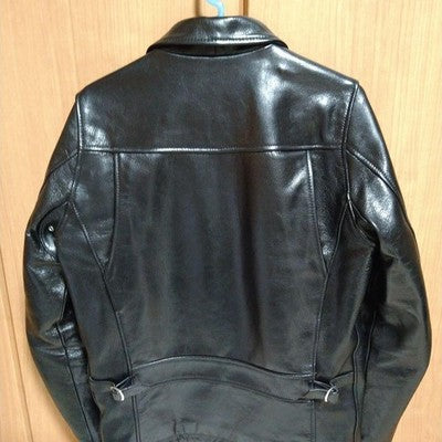 WEST RIDE SINGLE RIDERS JACKET GOAT LEATHER SIZE 36 MEN'S FROM JAPAN