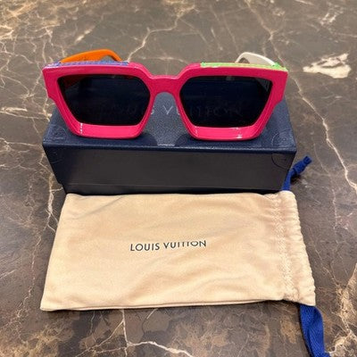 LOUIS VUITTON 1.1 MILLIONAIRE SUNGLASSES MULTICOLOR FRAME LIMITED EDITION W/BOX