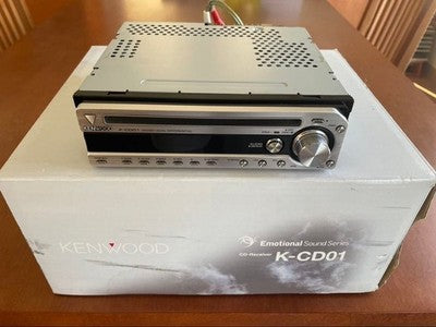KENWOOD K-CD01 EMOTIONAL SOUND SERIES 24-BIT DA CONVERTER HIGH-QUALITY CD PLAYER