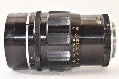 CANON 100MM F2 L39 LEICA MOUNT TELEPHOTO LENS ALUMINUM EXCELLENT++++