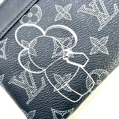 LOUIS VUITTON VIVIENNE APOLLO PM POUCH M62897 MONOGRAM ECLIPSE RARE