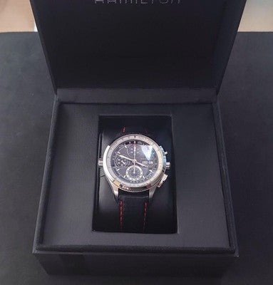 HAMILTON KHAKI AVIATION H765560 AUTOMATIC CHRONOGRAPH CALIBER H21 MEN WATCH