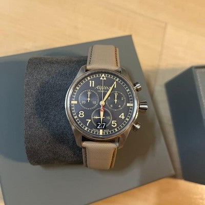 ALPINA STARTIMER CHRONOGRAPH AL372X4S26 MEN'S QUARTZ WATCH UNUSED WITH BOX