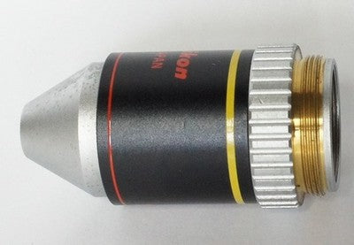 Nikon E Plan 10x 0.25 Phase Contrast Objective Lens 160/- Ph1 DL For Optiphot