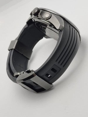 SEIKO ASTRON SBXB017 8X82 GPS SOLAR CHRONOGRAPH BLACK ORANGE MEN'S WATCH