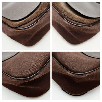 HERMES SAC COLORADO BROWN LEATHER SHOULDER BAG EXCELLENT+++++