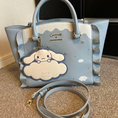 SAMANTHA VEGA CINNAMOROLL FLUTTER SMALL BLUE SHOULDER HANDBAG SANRIO KAWAII BAG