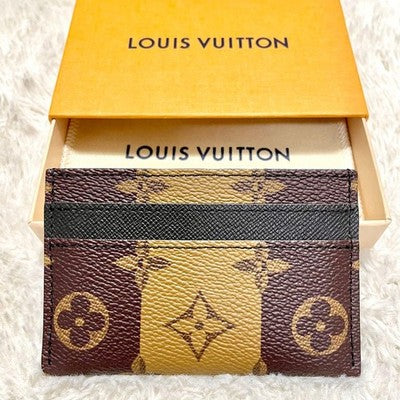 LOUIS VUITTON X NIGO LV SQUARED PORTECARTE DOUBLE CARD HOLDER M81006 WITH BOX
