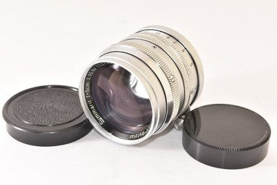 LEICA SUMMARIT 5CM 50MM F1.5 L39 LEICA MOUNT CLASSIC LARGE-APERTURE LENS AS IS